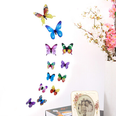 

JPGIF 3D DIY Wall Sticker Stickers Butterfly Home Decor Room Decorations New BU