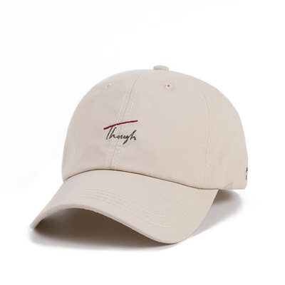 

Hat Womens autumn&winter 2019 baseball cap couple versatile fashion cap letter embroidery outdoor sun hat man