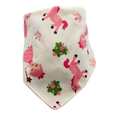 

Cute Cotton Baby Drool Bibs Newborn Triangle Bandana Scarf Boys Girls Baby Bib Burp Cloth