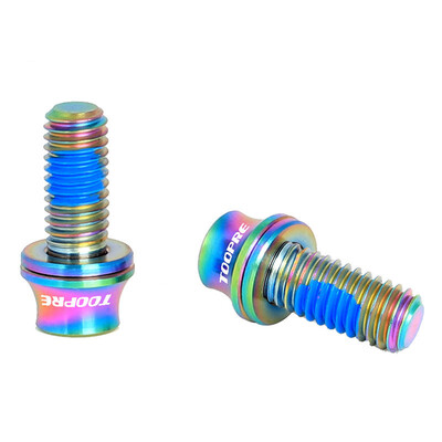 

2x Titanium Alloy Bicycle Water Bottle Cage Bolt Bike Holder Screw Secure Fixed