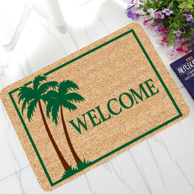 

Toponeto Letter Funny Welcome Home Entrance Floor Rug Non-slip Doormat Outdoor Mat