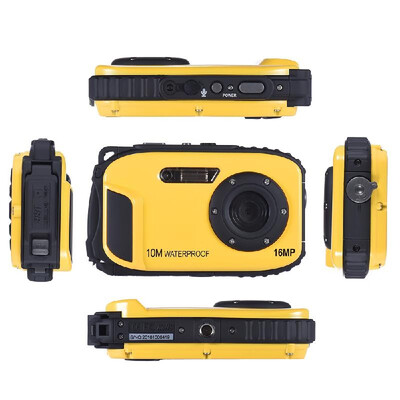 

16MP 27" LCD Waterproof Digital Video Camera Mini Camcorder DV Underwater Max 10M Diving 8X Digital Zooming Face Detection