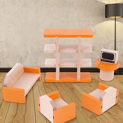 

Tailored Mini Furniture Play House Educational Toys DIY Small Furniture Role Playing