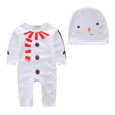 

For Baby Romper Hat Set