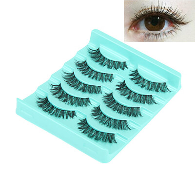 

Gobestart Big sale 5 PairLot Crisscross False Eyelashes Lashes Voluminous Hot Eye Lashes