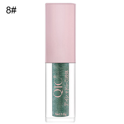 

QIC 8 Colors Shimmers Liquid Eyeshadow Glitter Waterproof Long Lasting Cosmetic