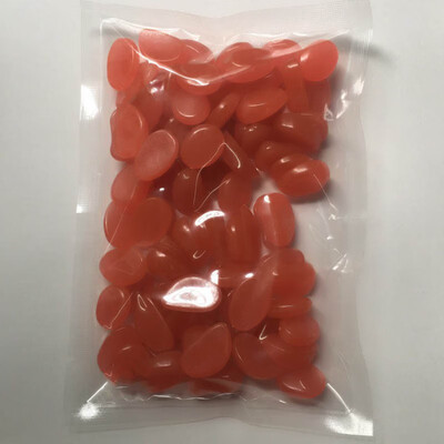 

Luminous Pebbles Glow Stone Decoration Multicolor Fish Tank Landscaping Garden Fluorescent Stone