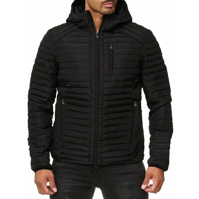 

Toponeto Mens Winter Zipper Hoodie Warm Down Jacket Packable Light Top Quality Coat