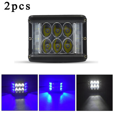 

45W Three-sided Pods Combo LED Work Spot Light Strobe Fog Lamp Offroad ATV SUV