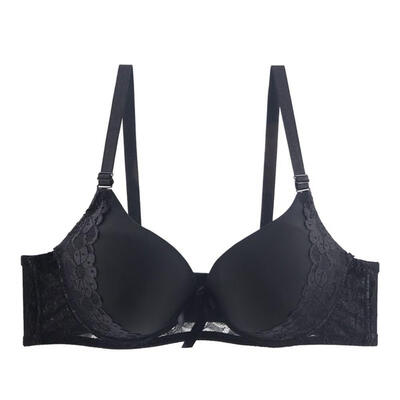 

Women Large Size D Cup Bras Lace Floral Embroidery Push Up Bras Smooth Breathable Gathered Adjustable Bralette Women Underwear