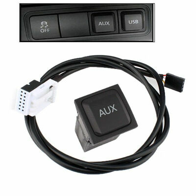 

Car Truck Audio Auxiliary Switch Cable Kit Parts For Golf R MK5 MK6 2005-2013