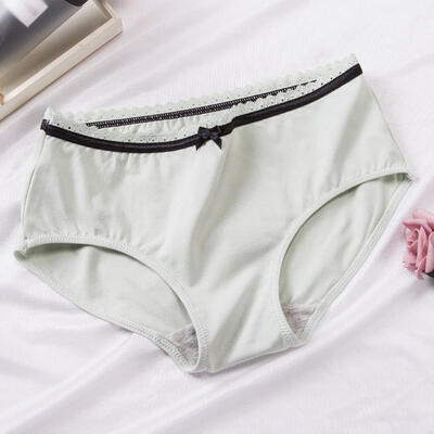 

Seamless Briefs Panties For Women Girl Middle Waist Student Underwear Large Size Breathable Ladies Lingerie