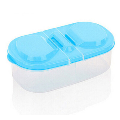 

Fresh Food Cereal Bean Snacks Sauce Storage Box Kitchen Container Plastic Case