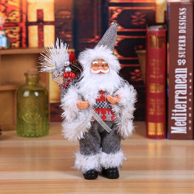 

Toponeto Christmas Santa Claus Doll Toy Christmas Tree Ornaments Decoration