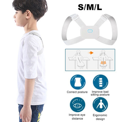

Unisex Adjustable Smart Body Posture Correction Belt Shoulder Back Support Brace Correction Belt