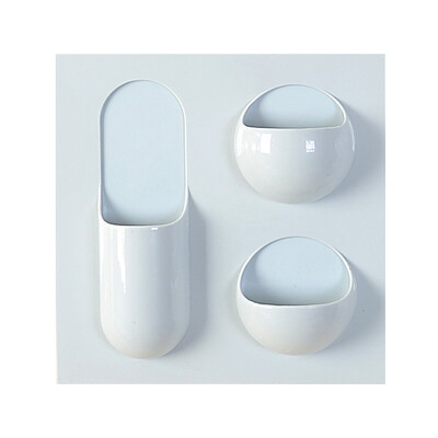 

Toponeto Creative Bathroom Kitchen Toothbrush Holder Wall Mounted Refrigerator Organizer