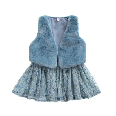 

Christmas Girls Dress New Autumn Long Sleeve Wool Bow Design For Princess Dress Casual Style Cartoon Girls Clothes