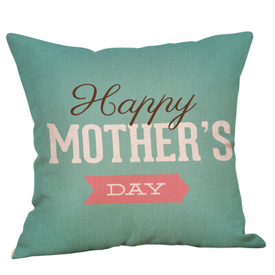 

〖Follure〗Mothers Day Pillowcase Linen Car Home Decorative Cushion Cover Pillow Covers