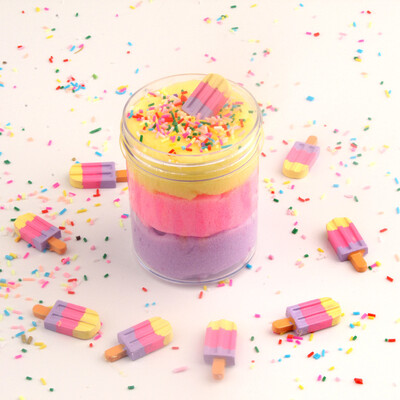 

〖Follure〗120ML Ice Cream Fluffy Cloud Slime Scented Stress Relief Sludge Toy