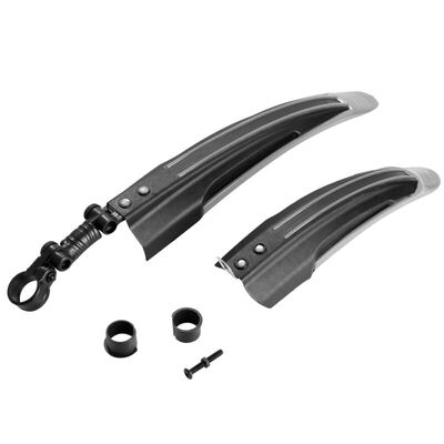 

Mountain Bike Cycling Tire Front Rear Mudguards Mud Guard Fender Plastic 1 Pair