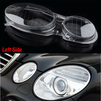 

Front Left Headlight Lens Plastic Shell Cover For Benz W211 E200 E350 2002-2008