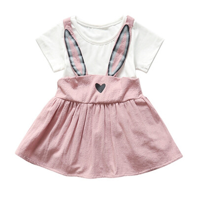 

Baby Girl Dress Baby Clothes Cartoon Animal Strap Dress For Girls Fashion Cute Kid Clothes Baby Girl Clothes