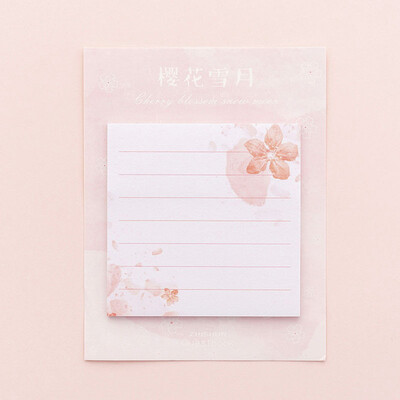 

Pink Pig sticky notes cartoon unicorn memo pad to do list planner diary note