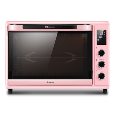 

Changdi new 32-liter enamel liner upper&lower tube independent temperature regulation full function high configuration electronic temperature control electric oven household household oven CRDF32WBL