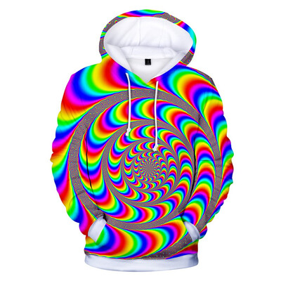 

Toponeto Unisex Mens 3D Printing Creative Round Neck Casual Long Shirts Top Blouse