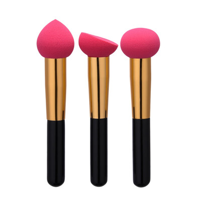 

3pcs Makeup Brushes Pincel Maquiagem Blender Foundation Powder Sponges Applicator Brush Puff Beauty Cosmetic Makeup Tools 614