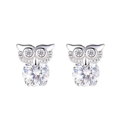 

Owl Earrings Female Temperament Sweet Earrings Small Animals Simple Retro Personality Ear Jewelry
