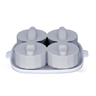 

4 Even Crocodile Silicone Ice Tray Summer Creative Ice Cube Mold Bar Supplies Kitchen Tools