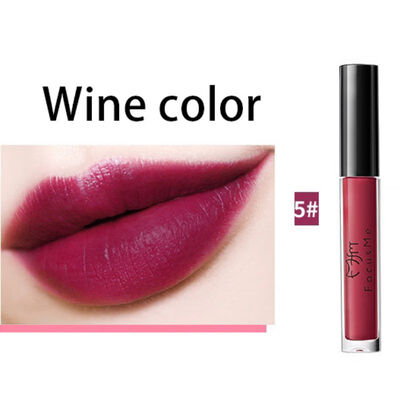 

Natural Women Matte Moisturizing Long Lasting Lip Glaze Sexy Lip Gloss Women Lip Makeup Waterproof