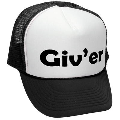 

GIVER - fubar go ham rock out prank gift - Adult Trucker Cap Hat Black