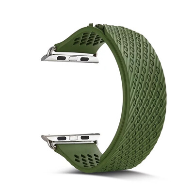 

〖Follure〗Soft Silicone Replacement Sport Band For Apple Watch Series 21 42mm AG