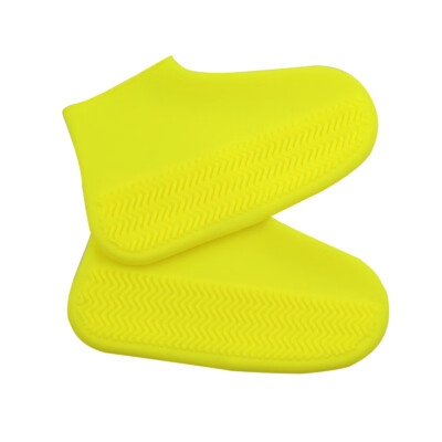 

1 Pair Reusable Latex Waterproof Rain Shoes Covers Slip-resistant Rubber Rain Boot Overshoes SML Shoes Accessories