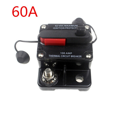 

50A 60A 80A 100A 150A 200A 250A 300A Car Audio Amplifier Circuit Breaker Fuse Holder AGU Style Stereo Amplifier Refit