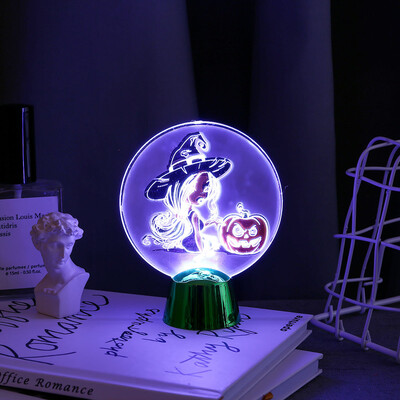 

〖Follure〗Halloween Night Light LED Desk Lamp Decor Halloween Gift Home Decor Witch