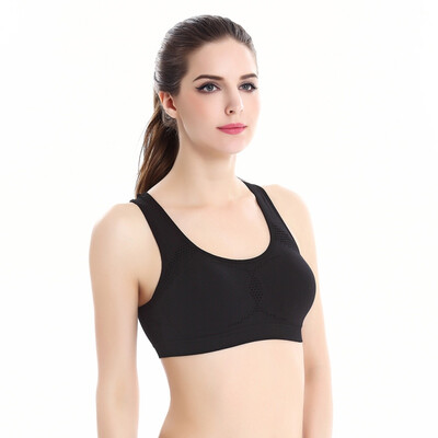 

WEIXINBUY Women Outwear Bras Seamless Stretch No Rims Breathable Fitness Bra