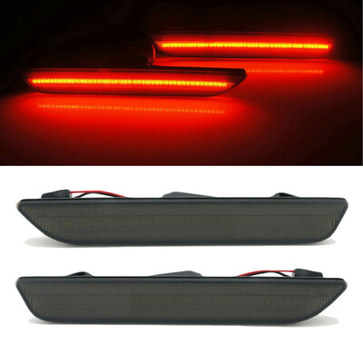 

2pcs Car Auto Red LED Rear Side Maker Lamps Lights For Ford Mustang 2010-2014