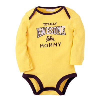 

Autumn Infant Baby Boy Bodysuit 6M-24M Long Sleeve Cartoon Print Kids Jumpsuit 6 Colors Hot Newborn Toddle Baby Boy Bodysuit