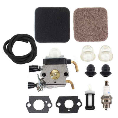 

Carburetor Kit for FS80R FS85R FS85T FS85RX FS74 FS76 HT75 C1Q-S157 Air Filter Fuel Line Set