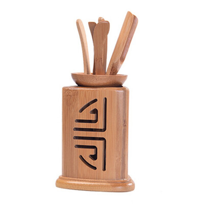 

2019 Tea Ceremony Accessories Bamboo Puer Tea knife set Accessories Puer Matcha spoon Tea Tools Gong Fu Tea Spoon