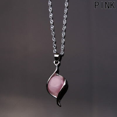 

Arrival Women Crystal necklace Copper Angel tears Chain necklace Women Accessories