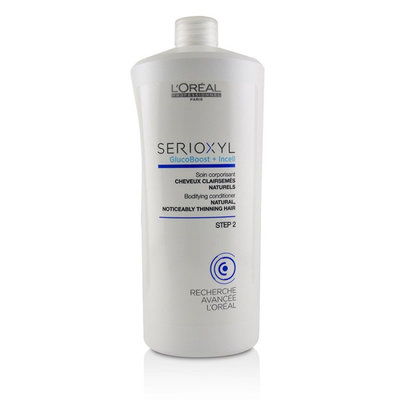 

LOREAL - Professionnel Serioxyl GlucoBoost Incell Bodifying Conditioner Natural Noticeably Thinning Hair 1000ml338oz