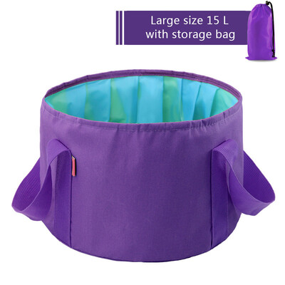 

85L 15L Ultra-light Portable Outdoor survival Folding Washbasin Camping Basin Camping Equipment Survival Military Travel Kits