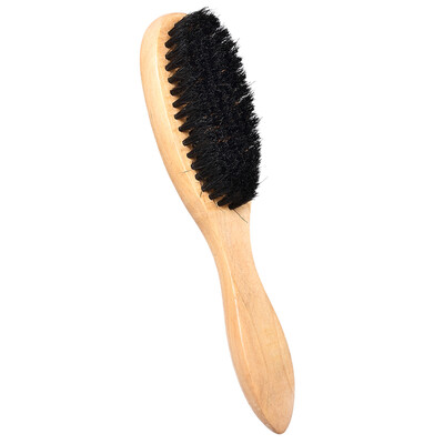 

Men¡¯s Beard Brush Wooden Hair Brush Boar Bristle Wood Handle Shaving Brush Wooden Beard Comb