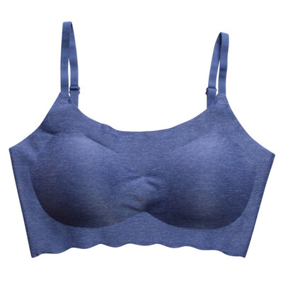 

Women Shakeproof Bra Wire Free Seamless Push Up Intimates Underwear Tops Female Adjustable Comfortable Padded Bras