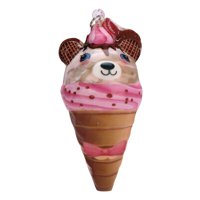 

YIWULAIce Cream Bear Pendant Scented Charm Slow Rising Collection Stress Reliever Toys