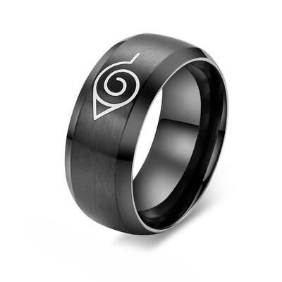 

Hot Anime Naruto Men Stainless Steel Ring